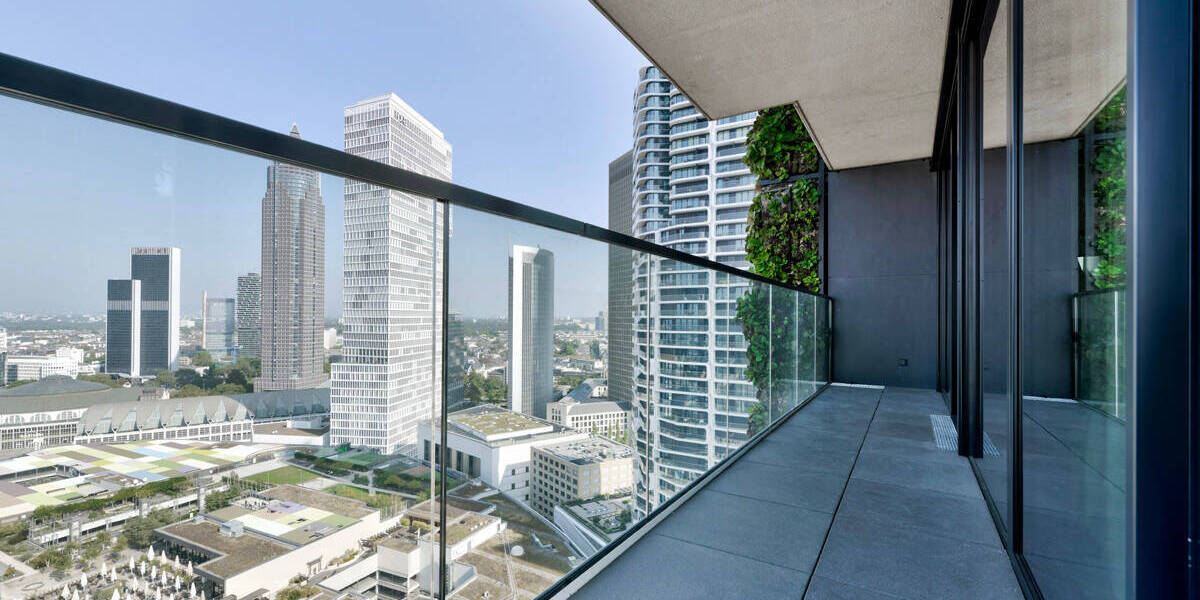 Repräsentatives Apartment im Herzen Frankfurts mit Concierge, Gym und Dachterrasse 2 zimmer