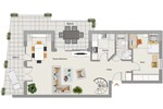 albero:) Penthouse-Feeling am Main - Maisonettenwohnung Mainhausen Mainflingen | Angebot:25428535