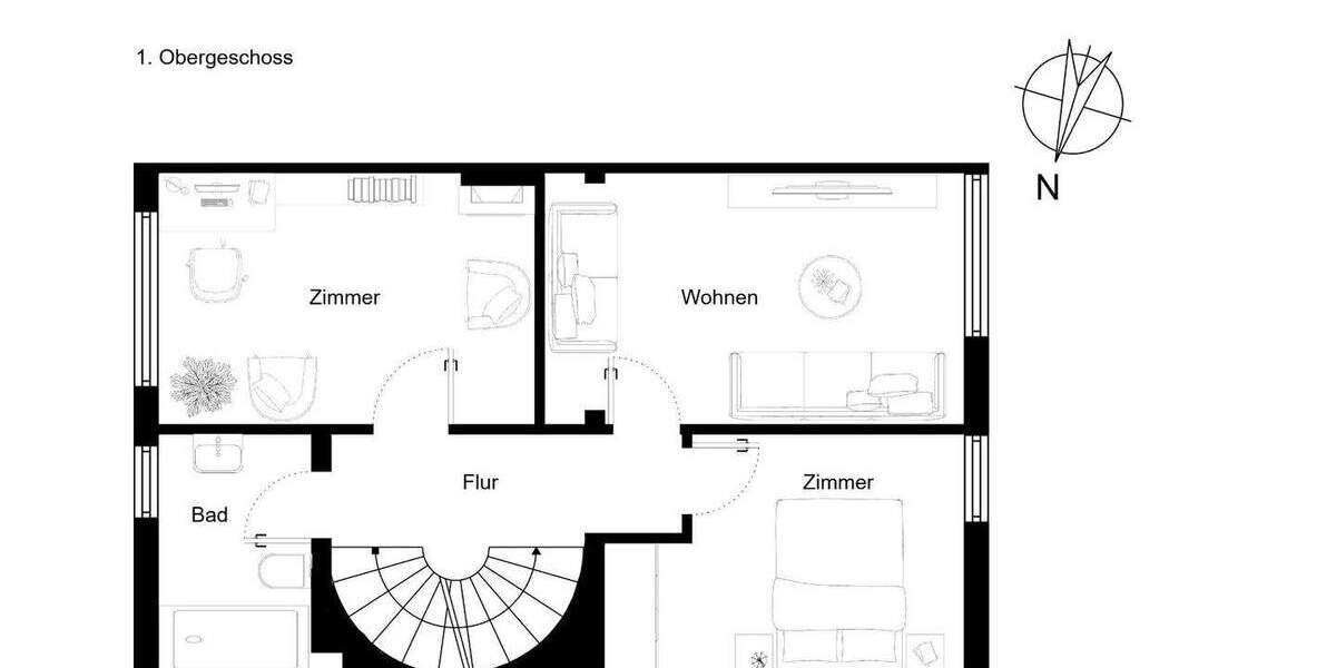 Reihenmittelhaus Hattersheim am Main Okriftel - 5 Zimmer, 118 m&sup2;, 450.000&euro; | Angebot:25687161
