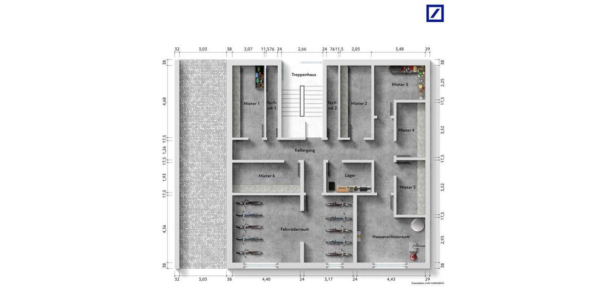 Etagenwohnung Offenbach Offenbach am Main - 3 Zimmer, 97 m&sup2;, 459.000&euro; | Angebot:25743919
