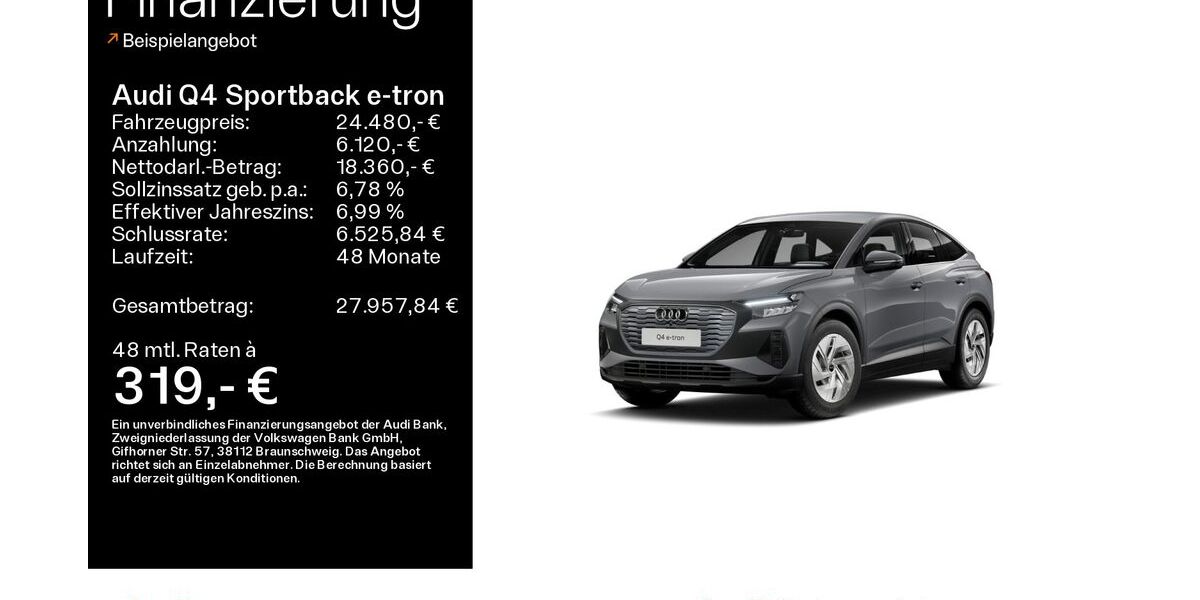 Audi Q4 e-tron 57.200 km 24.280 &euro; Oberursel 61440
