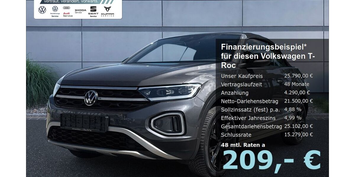 VW T-Roc 70.865 km 24.890 &euro; Griesheim 64347