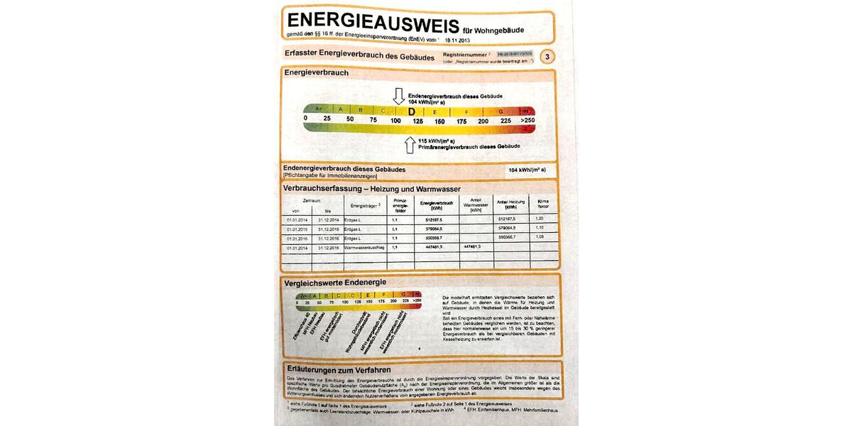 Etagenwohnung Eppstein - 2.5 Zimmer, 68 m&sup2;, 189.000&euro; | Angebot:26625677