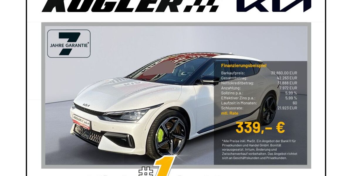 Kia EV6 45.130 km 38.860 &euro; Rosbach | Frankfurt Nord 61191