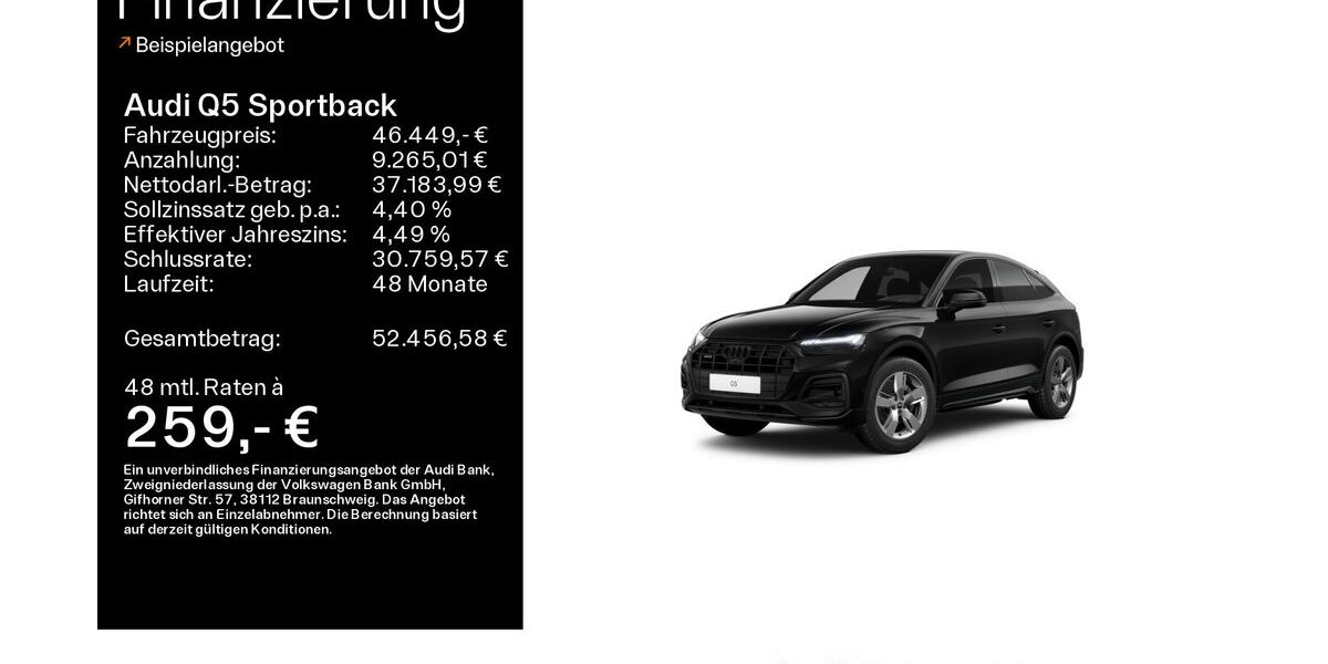 Audi Q5 24.400 km 46.449 &euro; Mühlheim 63165