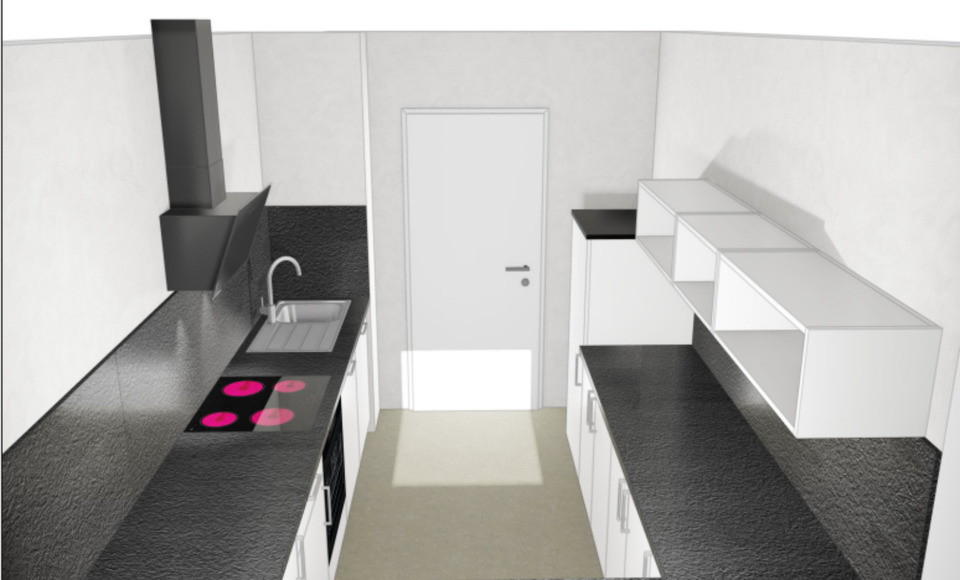 Erstbezug nach Sanierung: 4 Zi. Luxus-Wohnung im 11. OG Balkon 4 zimmer