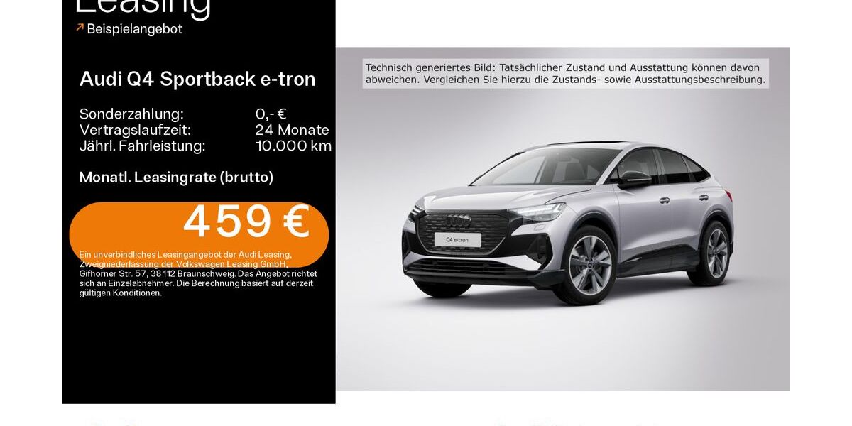 Audi Q4 e-tron 3.800 km 52.229 &euro; Hanau 63452