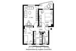 Etagenwohnung Darmstadt Bessungen - 2.5 Zimmer, 57 m&sup2;, 671&euro; | Angebot:25544472