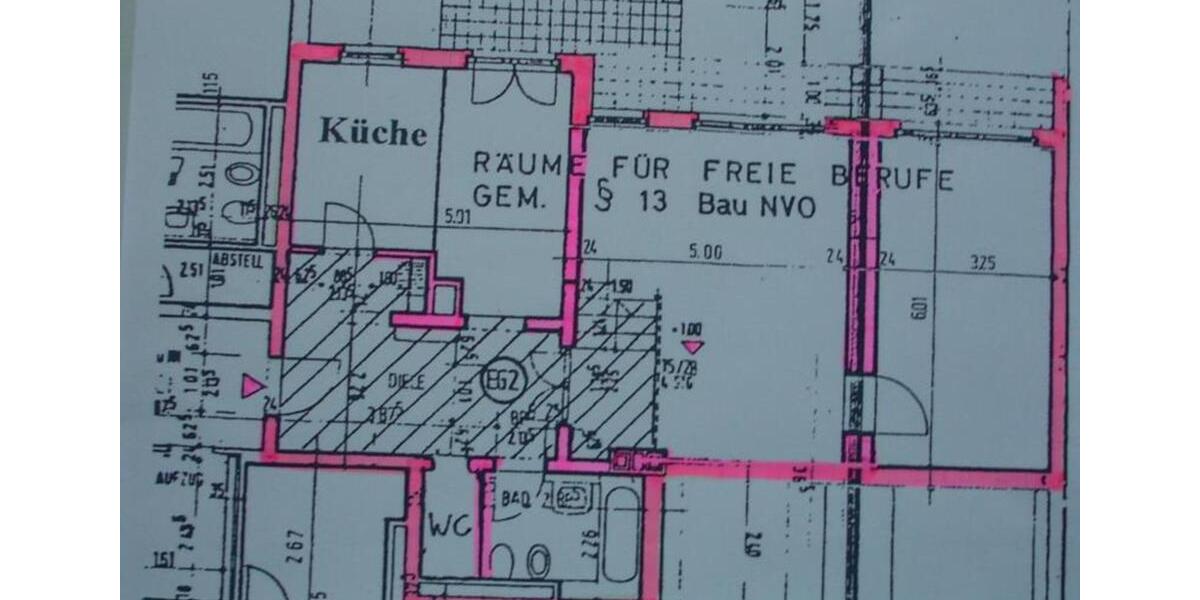 Große 3-ZKB-Garten-Wohnung nahe S-Bahn Taunusanlage 3 zimmer