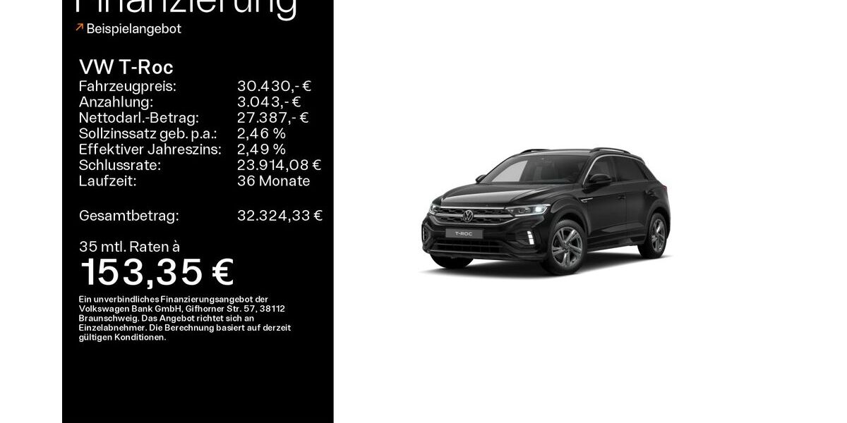 VW T-Roc 10.287 km 30.430 &euro; Kelkheim 65779