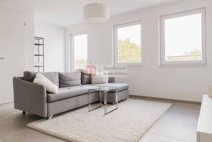 Top!! Moderne 2-Zimmer-Wohnung mit EBK und großer Dachterrasse
