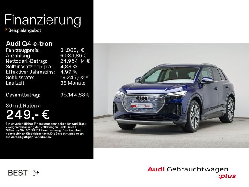 Audi Q4 e-tron 60.300 km 30.888 € Mühlheim 63165