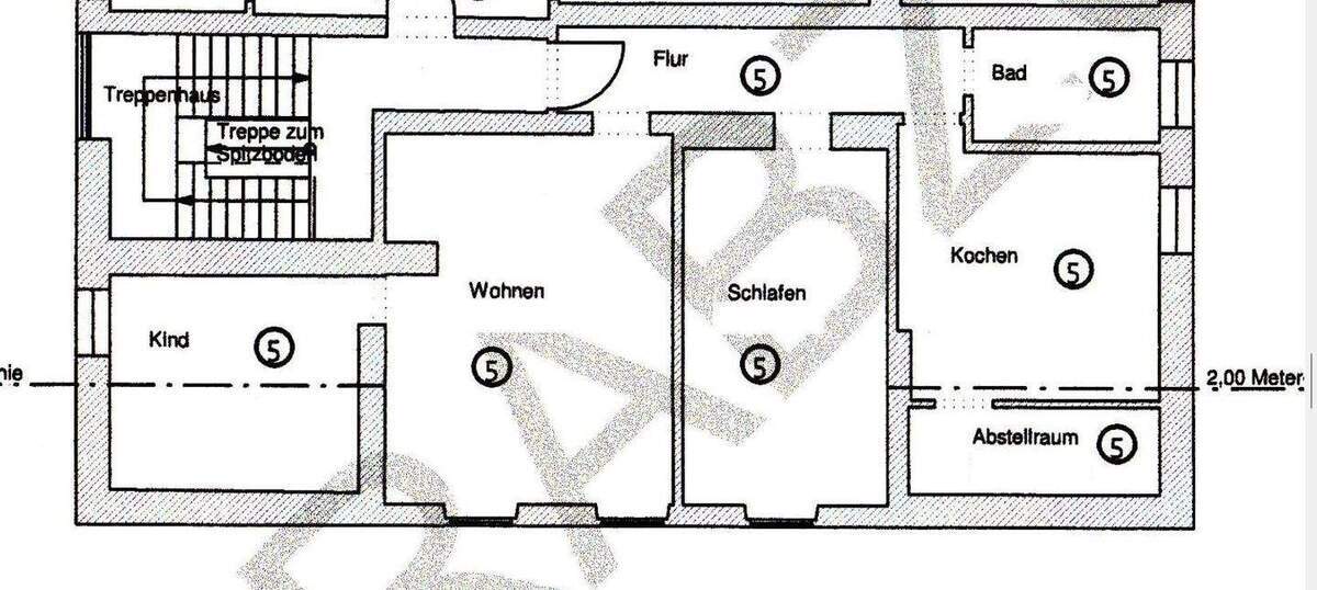 3 Zimmerwohnung mit Einbauküche direkt an der Kinzig 3 zimmer