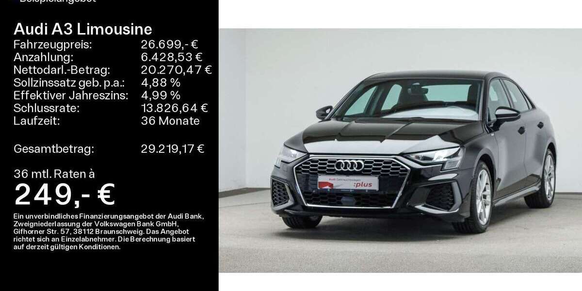 Audi A3 64.400 km 26.699 &euro; Mühlheim a. Main 63165