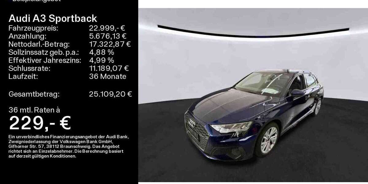 Audi A3 46.000 km 22.999 &euro; Mühlheim a. Main 63165