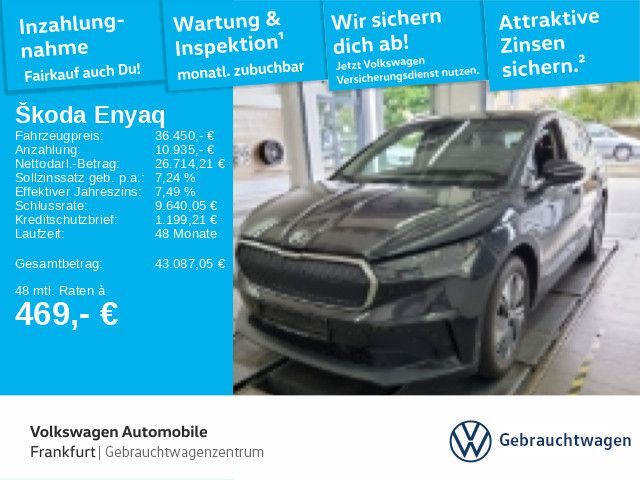 Skoda Enyaq 47.470 km 36.450 € Frankfurt 60326