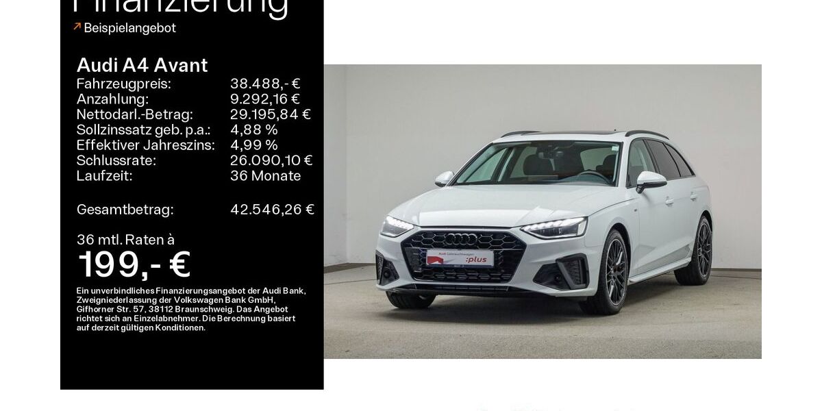 Audi A4 5.900 km 38.488 &euro; Mühlheim 63165