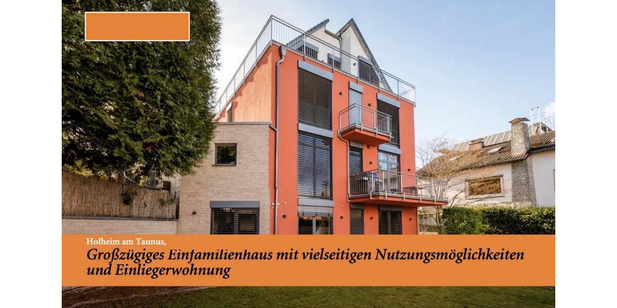 Einfamilienhaus Hofheim am Taunus - 9 Zimmer, 346 m&sup2;, 2.190.000&euro; | Angebot:27269448