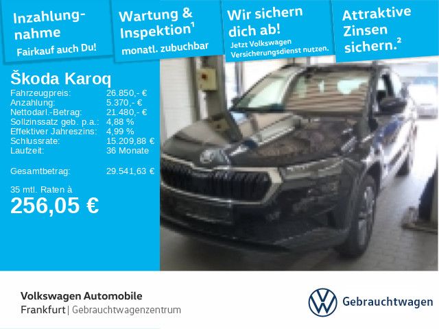Skoda Karoq 30.878 km 24.780 &euro; Frankfurt 60326