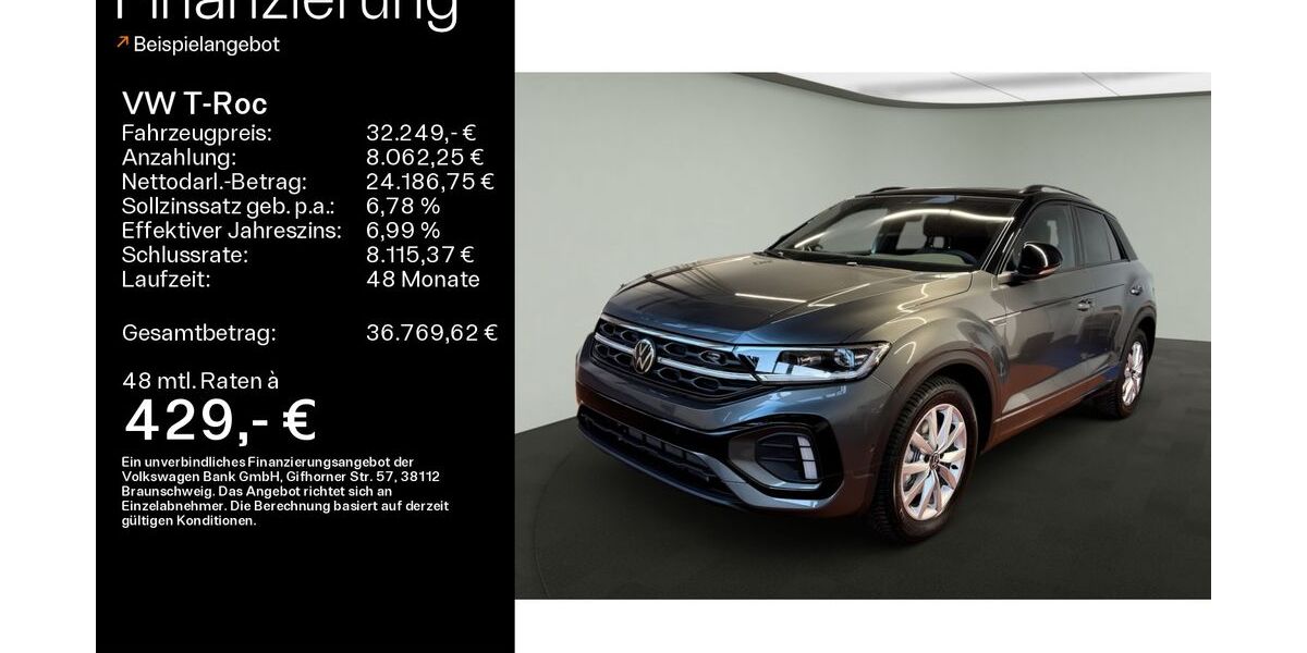 VW T-Roc 8.900 km 32.249 &euro; Hofheim 65719
