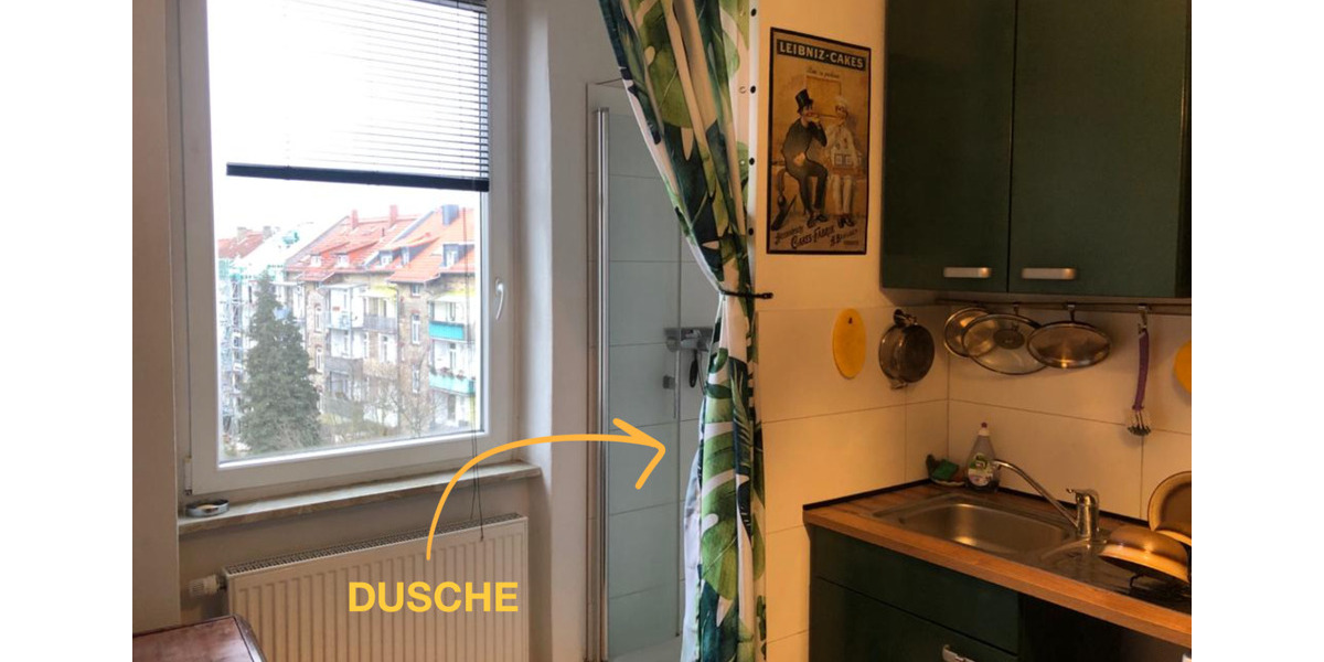 Ruhiges WG-Zimmer mit Balkon (Zentral, 3er WG) 1 zimmer