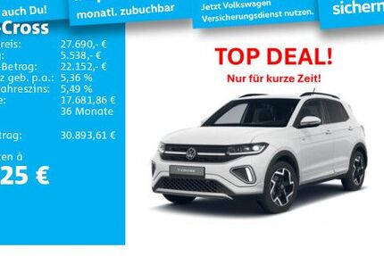 VW T-Cross 1.001 km 27.690 &euro; Hanau 63452