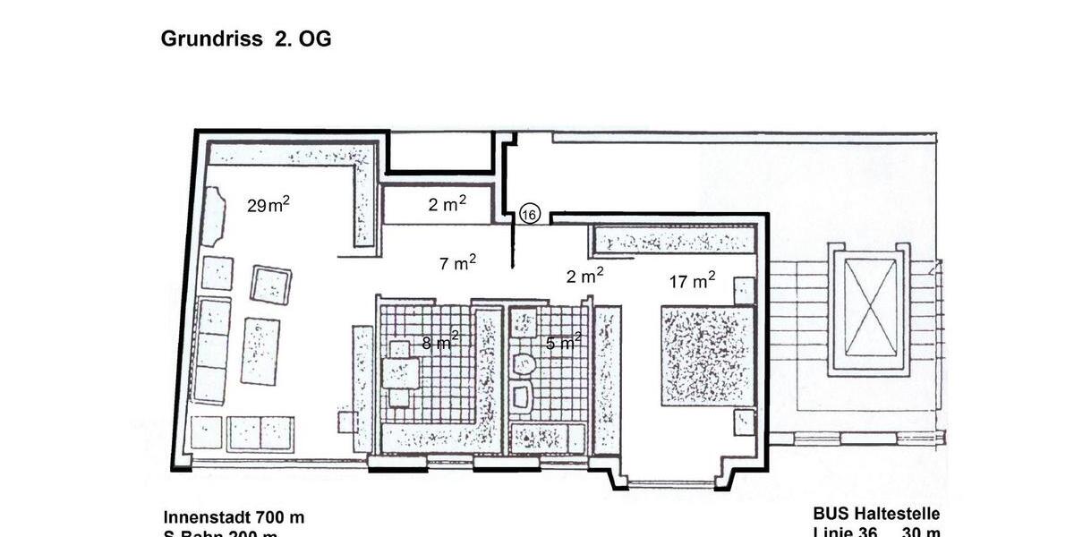 Etagenwohnung Frankfurt am Main Nordend West - 2 Zimmer, 70 m&sup2;, 1.470&euro; | Angebot:25268927