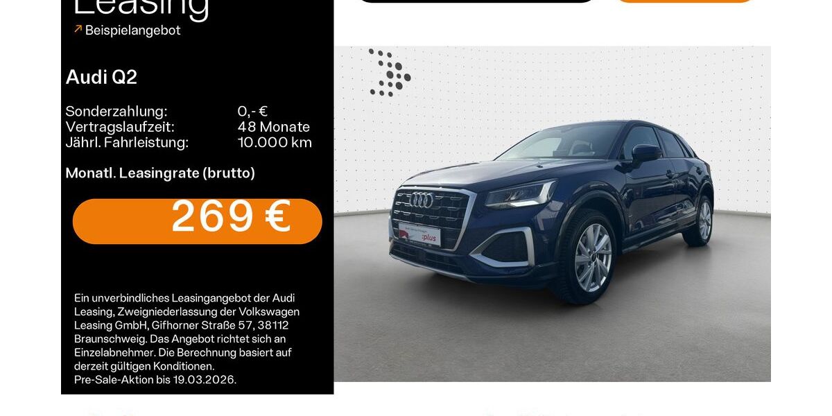 Audi Q2 23.100 km 29.359 &euro; Hanau 63452