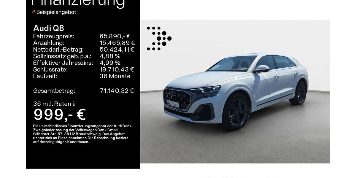 Audi Q8 13.975 km 64.890 &euro; Bad Nauheim 61231