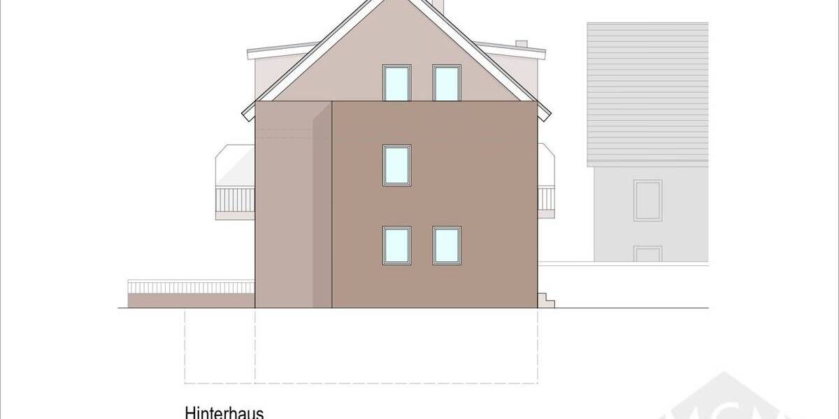 Baugrundstück inkl. Baugenehmigung für 2 Häuser, 1 x RMH und 1 x REH auf einem schönen Gartengrundstück. zimmer