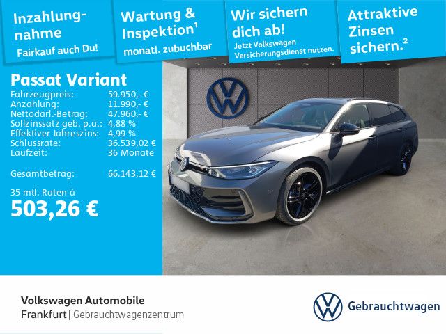 VW Passat Variant 7.906 km 52.980 &euro; Frankfurt 60326