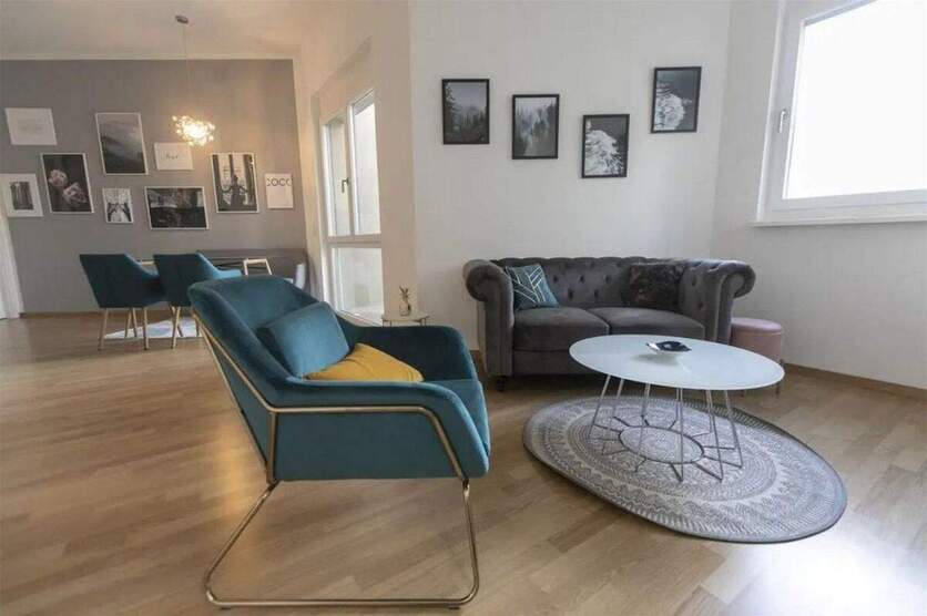 Modernes 2-Zimmer-Apartment mit Balkon im Herzen von Frankfurt am Main 2 zimmer