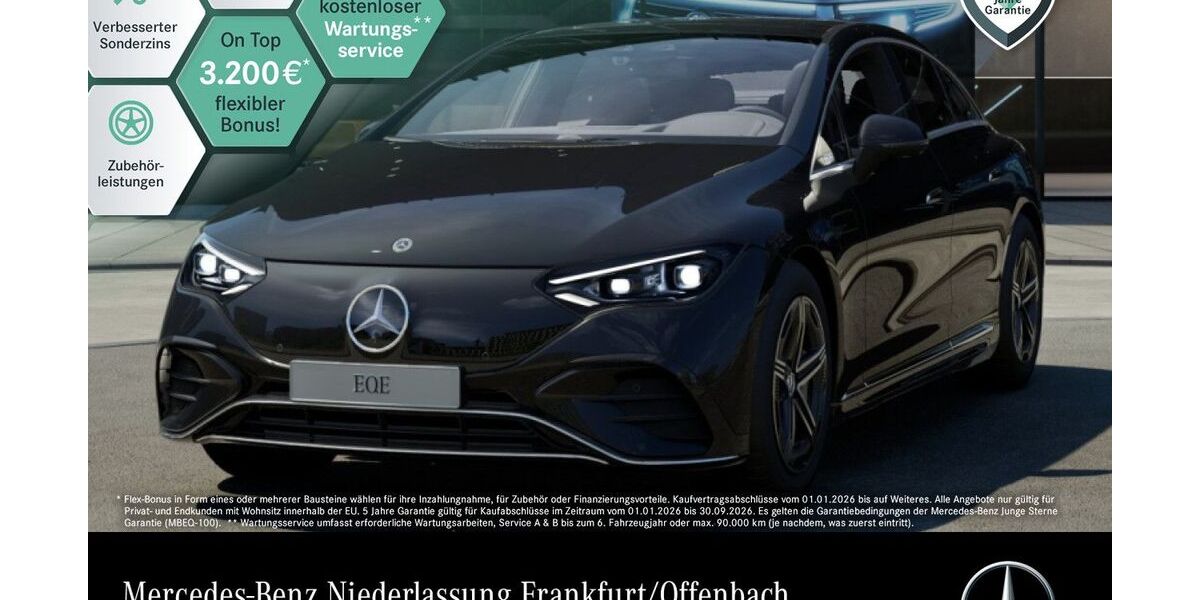 Mercedes-Benz EQE 24.123 km 56.990 &euro; Frankfurt 60599