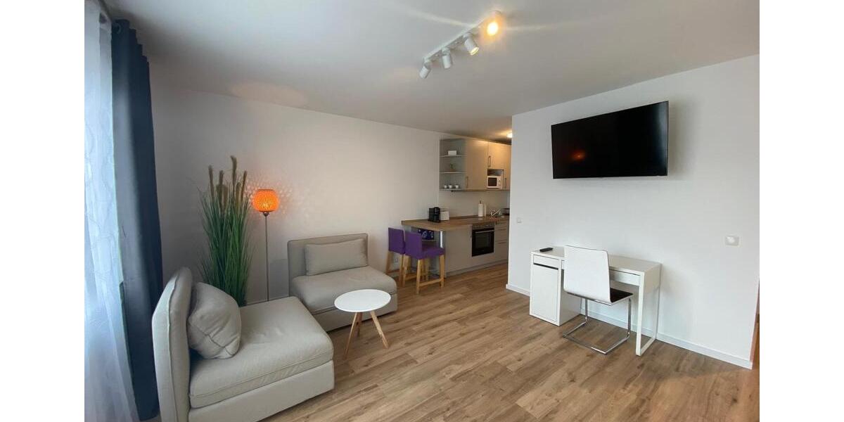 Renovierte voll möblierte moderne Wohnung - Innenstadt Bad Soden 1 zimmer