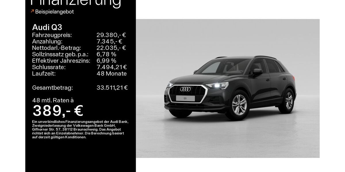 Audi Q3 37.378 km 27.280 &euro; Bad Nauheim 61231