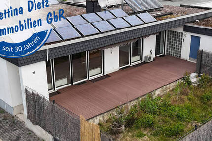 DIETZ: Bungalow mit großer Terrasse und Garten! Nebenkostenpauschale nur 250,-€ Pauschal inkl. StromHeizung!