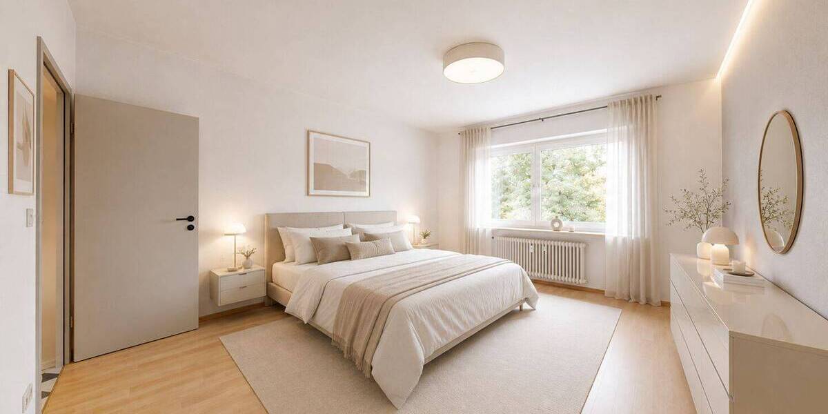 Etagenwohnung Frankfurt am Main Rödelheim - 4 Zimmer, 91 m&sup2;, 390.000&euro; | Angebot:26730370