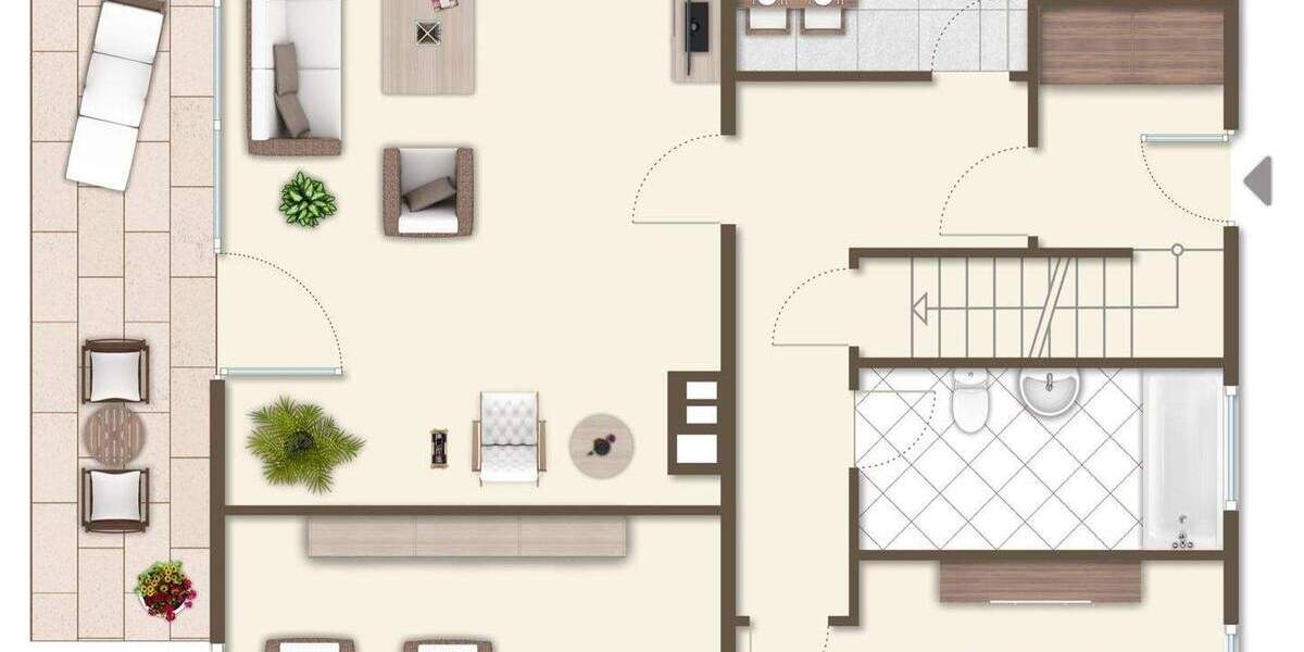 BERK Immobilien - Gepflegtes Einfamilienhaus mit schönem Garten in unverbaubarer Feldrandlage 6 zimmer