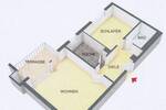 Etagenwohnung Frankfurt am Main Hausen - 2 Zimmer, 65 m&sup2;, 390.000&euro; | Angebot:26886226