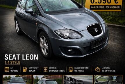 Seat Leon 98.700 km 6.590 &euro; Hanau 63452