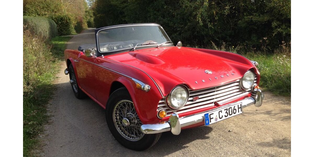 Triumph TR4 50.000 km 35.000 &euro; Frankfurt 60596