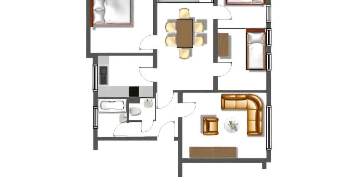 Etagenwohnung Frankfurt am Main Nord-West - 4 Zimmer, 82 m&sup2;, 370.000&euro; | Angebot:27244205