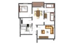 Etagenwohnung Frankfurt am Main Nord-West - 4 Zimmer, 82 m&sup2;, 370.000&euro; | Angebot:27244205