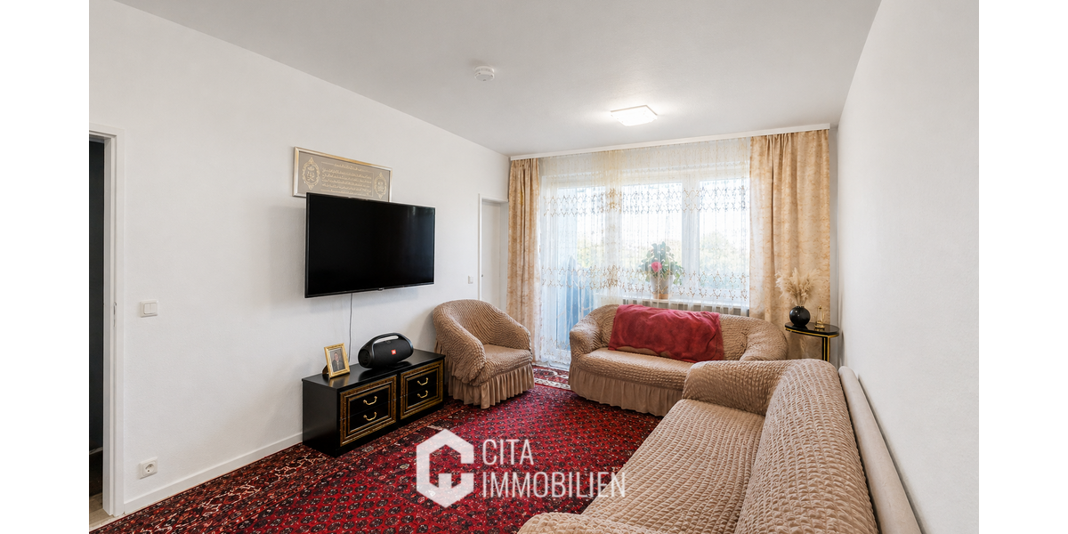 Etagenwohnung Frankfurt am Main Mitte-West - 3 Zimmer, 78 m&sup2;, 279.000&euro; | Angebot:26913699