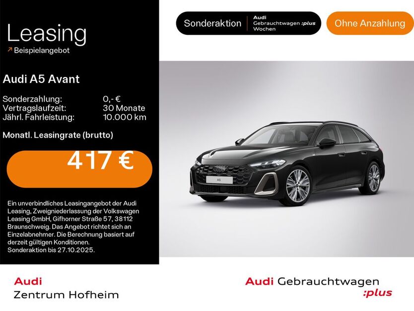 Audi A5 28.805 km 49.999 € Hofheim 65719