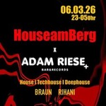 HouseamBerg x ADAM RIESE Bar & Records