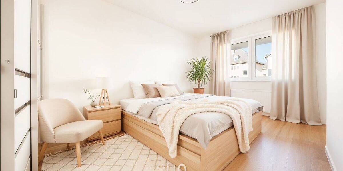 Etagenwohnung Frankfurt am Main Nied - 2 Zimmer, 57 m&sup2;, 385.000&euro; | Angebot:26643408