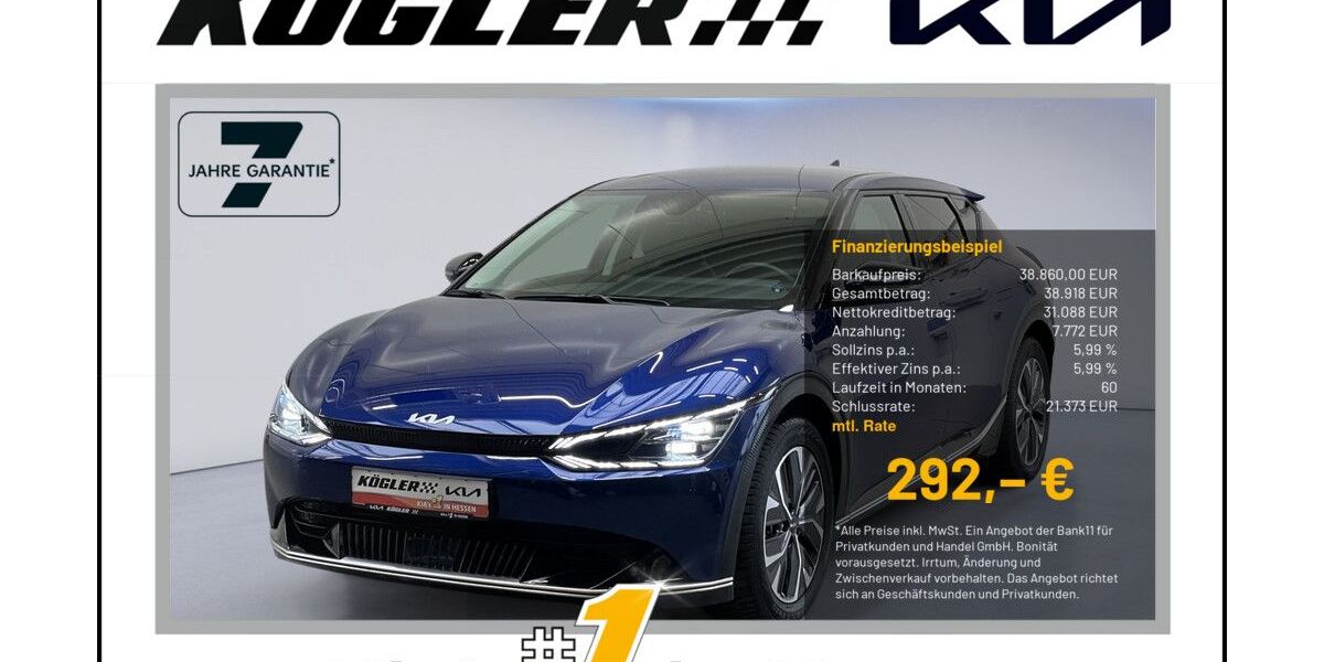 Kia EV6 15.360 km 37.860 &euro; Rosbach | Frankfurt Nord 61191