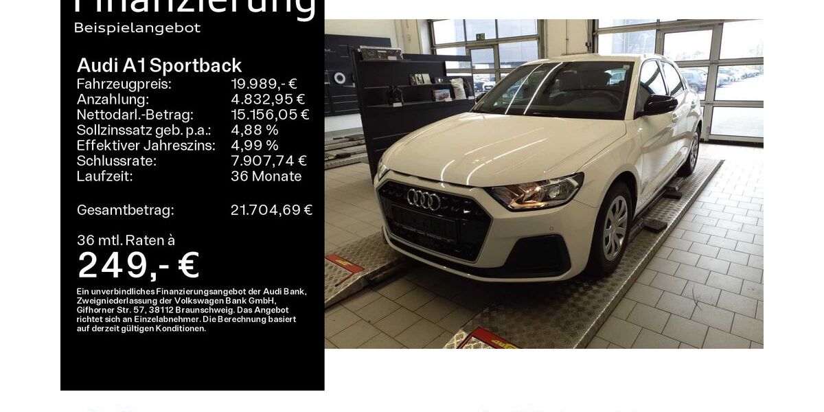 Audi A1 10.500 km 19.989 &euro; Hanau 63452
