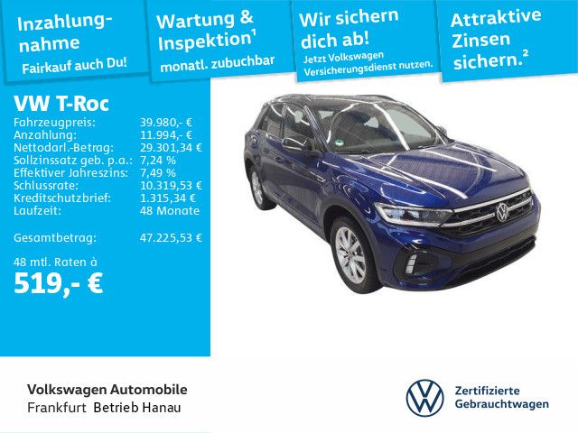 VW T-Roc 6.809 km 39.980 &euro; Hanau 63452